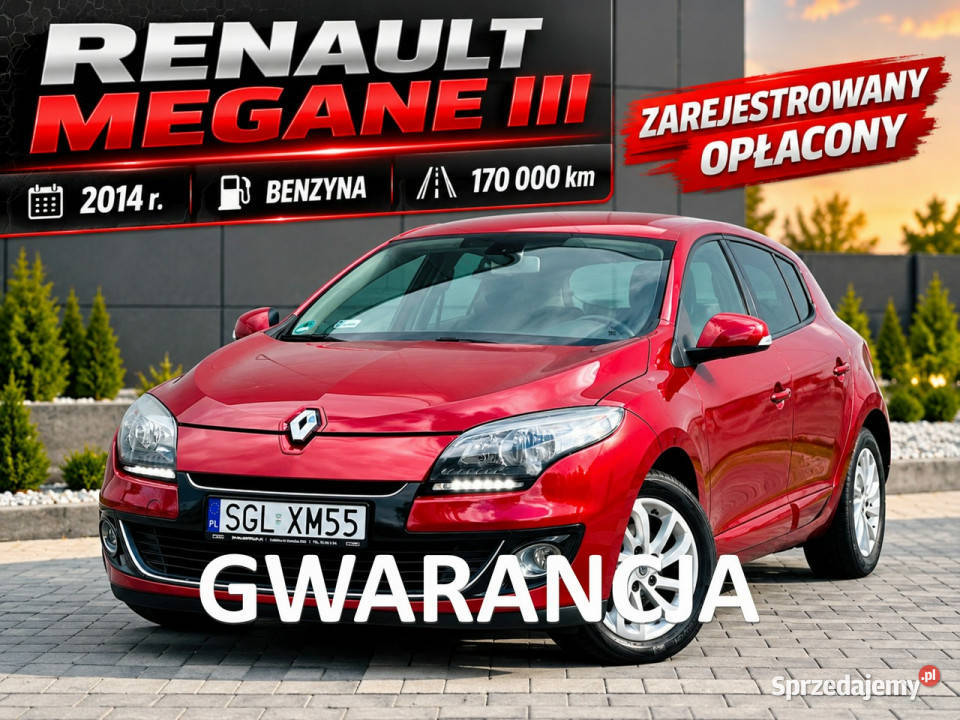 Renault Megane 12 Benz 116 170 III 20082016 4/5 Megane Mikołów