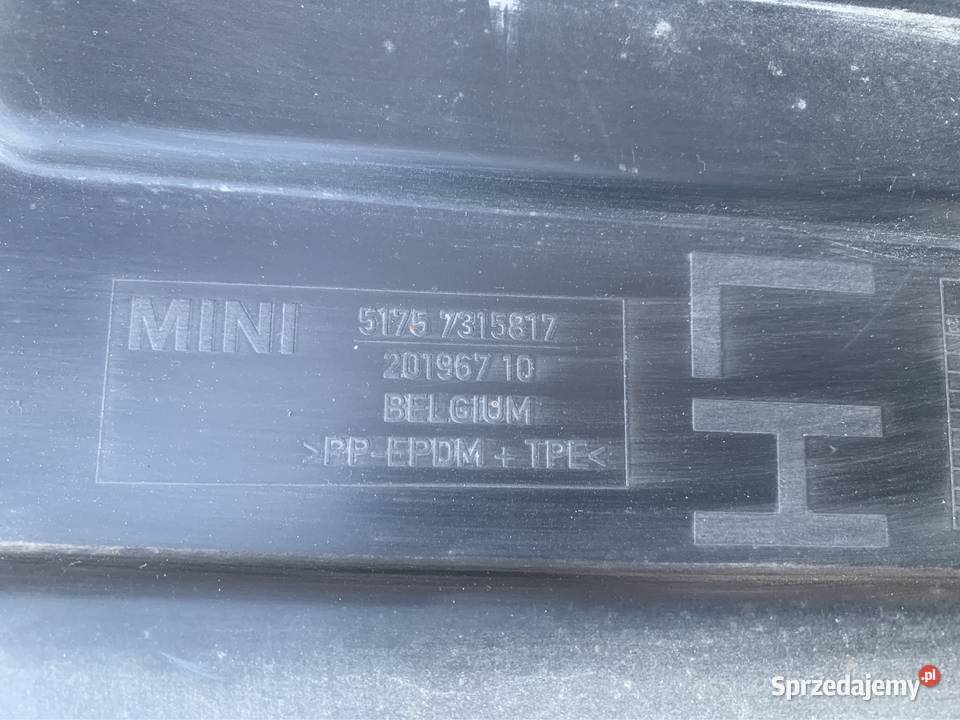 Osłona zbiornika paliwa 7315817 mini f55 Karoseria zachodniopomorskie Szczecin