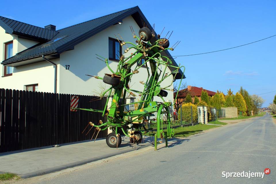 Przegrabiarka 6 Wirnikowa przetrząsarka KRONE kW łódzkie
