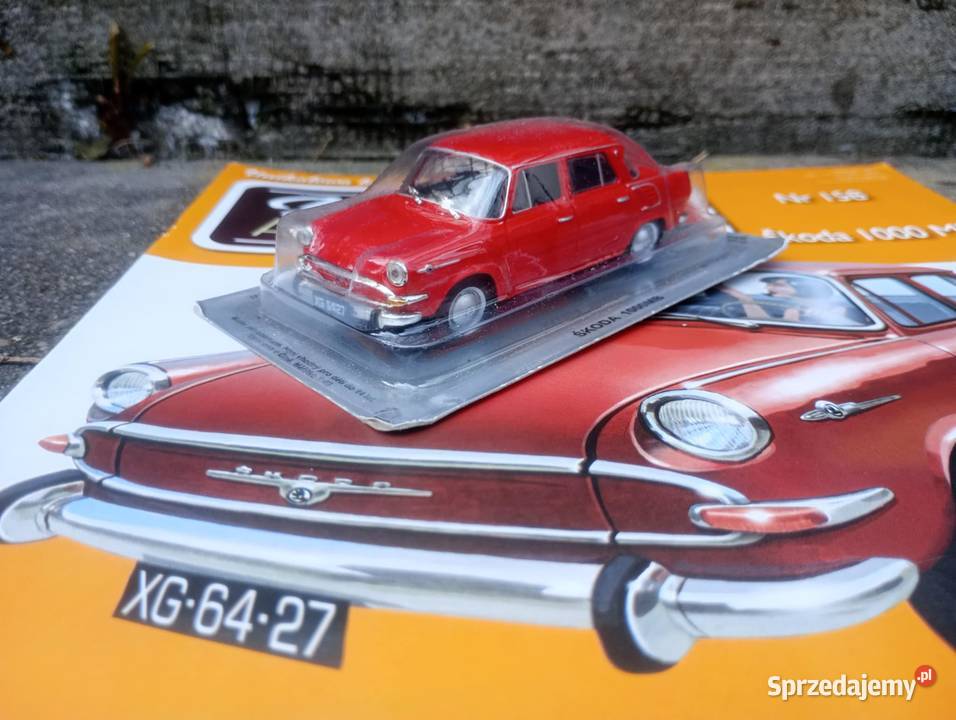 SKODA 1000MB 143 deagostini model Kultowe auta Warszawa