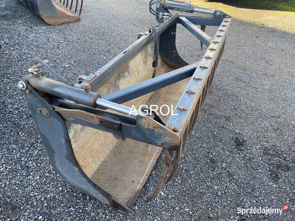 łyżko krokodyl euroramka Osprzęt roboczy Biała