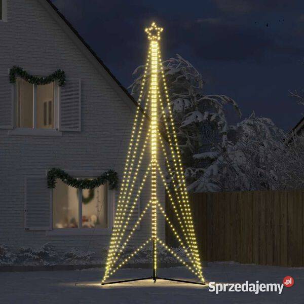 vidaXL Choinka LED 861 LEDs Ciepła biel 478 Warszawa