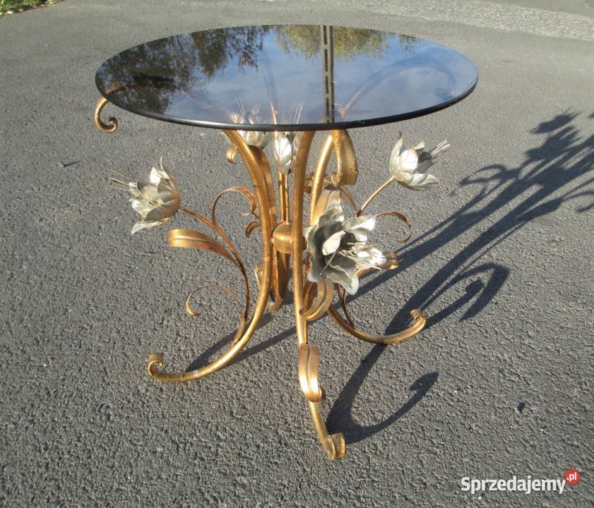 Stolik Hollywood Regency proj Hansa Kgla lata 60 Lublin sprzedam