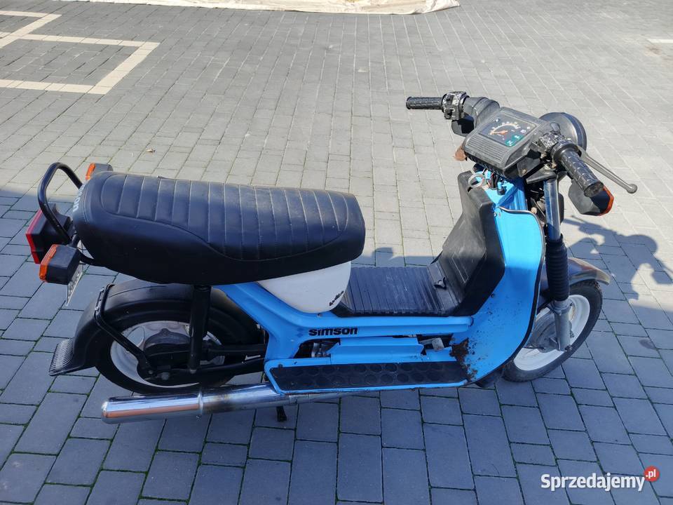 Simson Sr50 zarejestrowany Simson Parczew