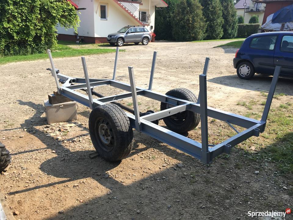 Przyczepa wóz dwukołowa z napędem do C330 podkarpackie Dukla