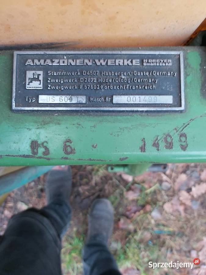 Opryskiwacz Amazone nieuszkodzony mazowieckie Ostrołęka