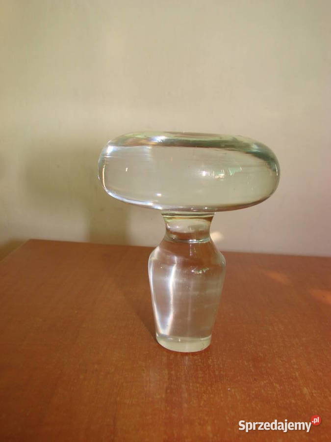 szklany korek karafki Pruszcz Gdański