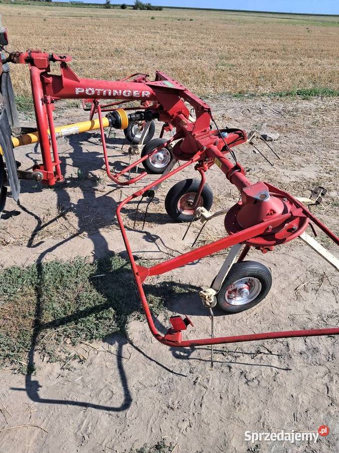 Przetrząsarka pottinger kuhn krone sip claas Biała