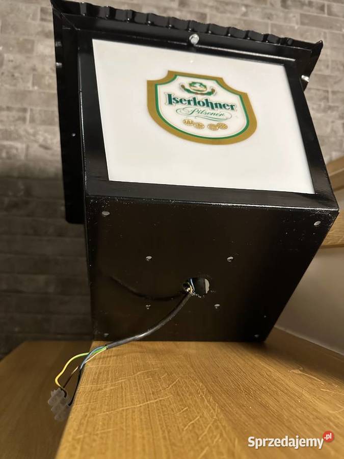 Lampa reklamowa kinkiet piwny Żory