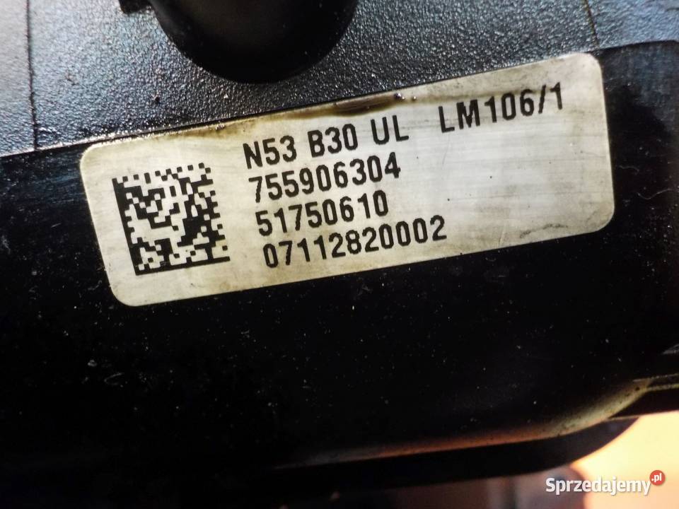 E90 E60 30 B N53 218 kolektor ssacy 755906304 osobowe Suków sprzedam