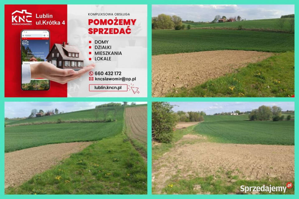 MARYSIN działka rolna o pow 8000 m