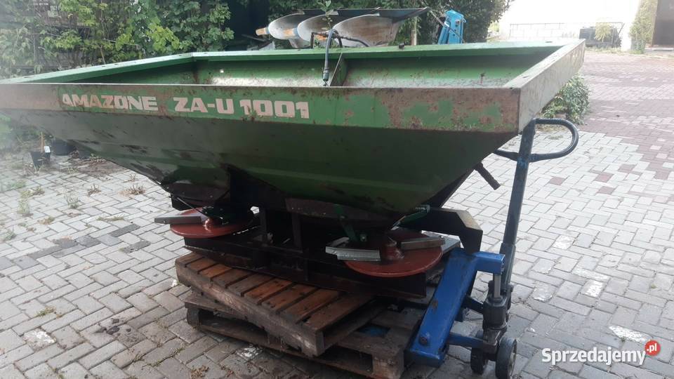 Rozsiewacz nawozu Amazone U 1001 lubelskie Nałęczów