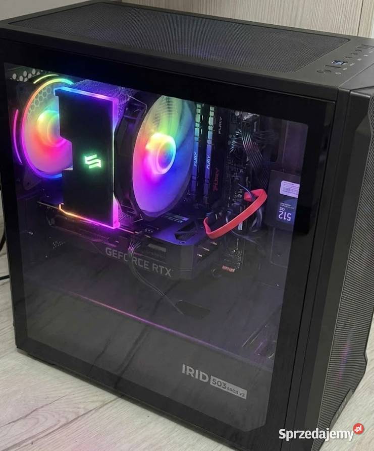 Komputer Gamingowy i512400F RTX 4060 TI 32 GB Łódź sprzedam