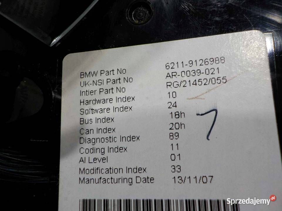 MINI COOPER ONE I R52 16 B 06r licznik zegar Suków