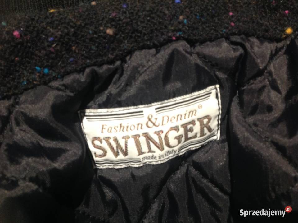 Bomberka Kurtka Damska SWINGER M Made in Italy Nowa Sól