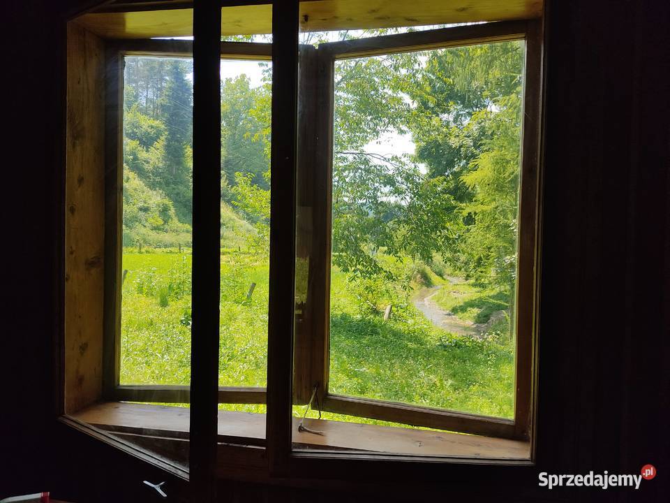 dom drewniany omszony sprzedam