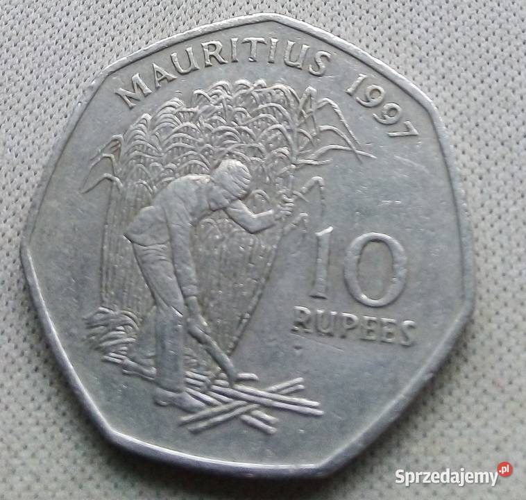 MAURITIUS 10 RUPEES 1997 r Legionowo