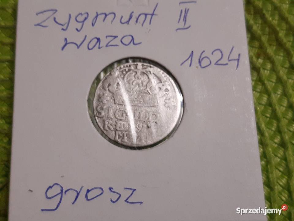 moneta srebrna Zygmunta III Waza z 1924r podlaskie