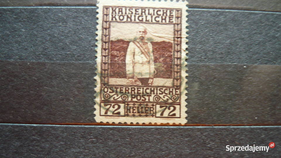 Znaczki Porto 72 Heller śląskie Myszków