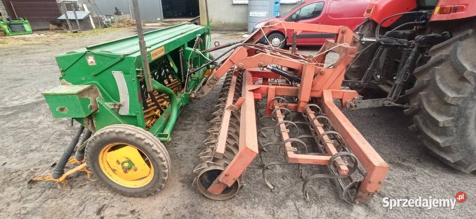 Zestaw uprawowo siewny 3m amazone d7 Bieganowo