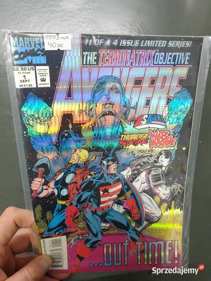 The Avengers zestaw 25 oryginalnych komiksów Amerykańskie Gdynia