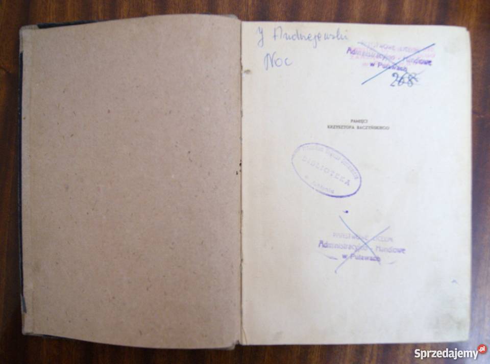 Jerzy Andrzejewski Noc 1946