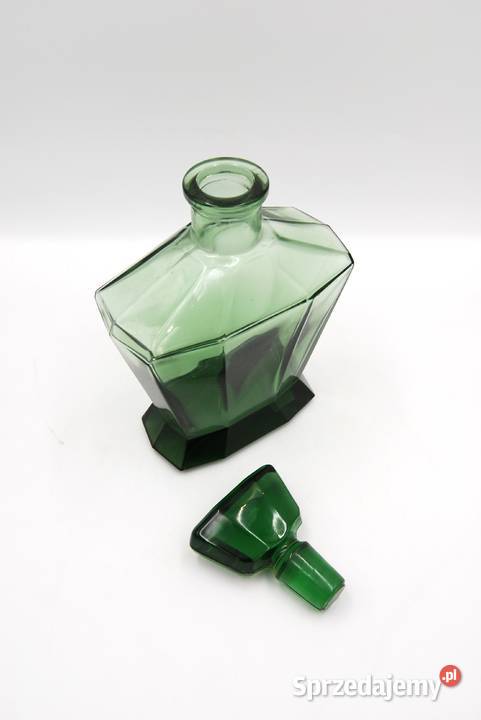 Piękna zielona karafka Poznań