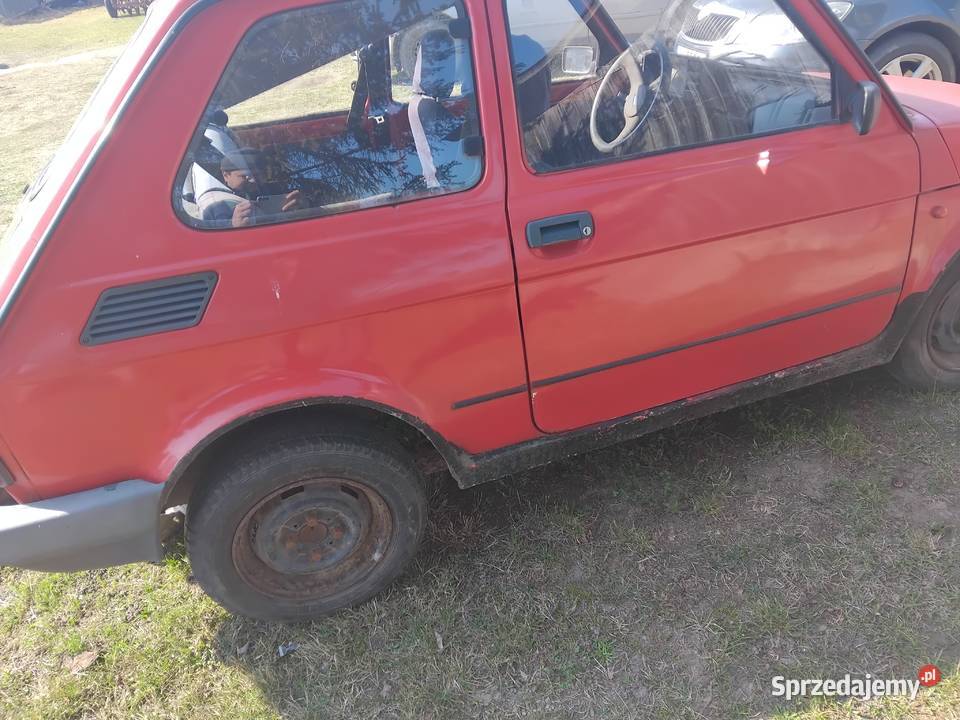 Fiat 126p maluch z papierami nieuszkodzony lubelskie Łomazy