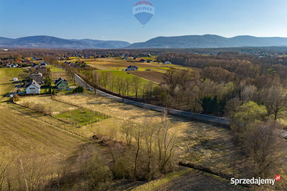Działką usługowa droga powiatowa Hecznarowice Sprzedaż