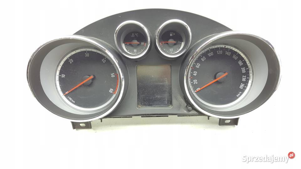 OPEL INSIGNIA ZEGAR LICZNIK 20980568 Części samochodowe Przemęt