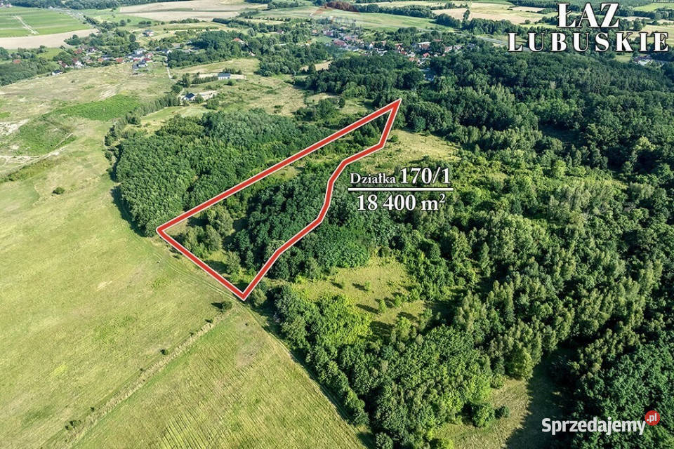 Działka rolna o powierzchni 184 ha 0m Łaz