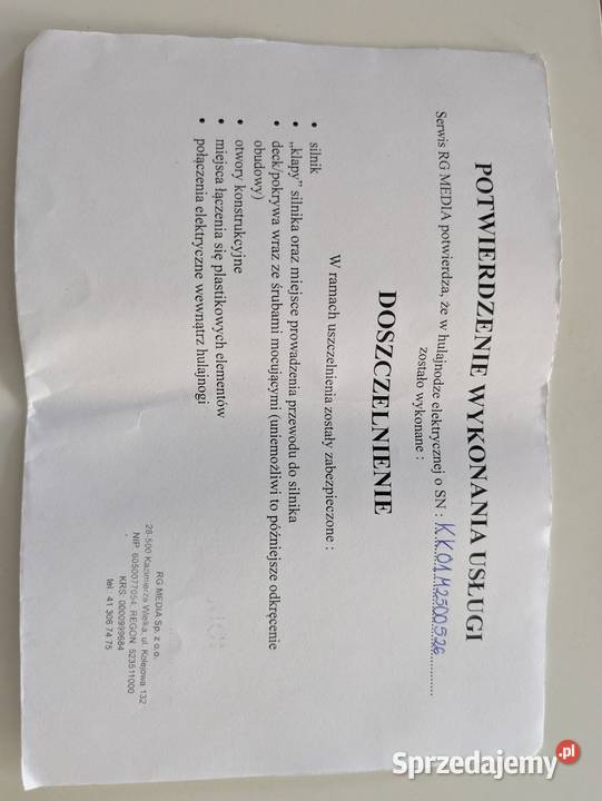 Hulajnoga elektryczna Kamikaze K1 Porosiuki