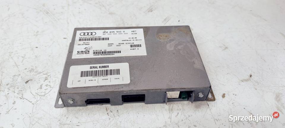 MODUŁ RADIA CYFROWEGO AUDI A3 A4 A5 A6 osobowe
