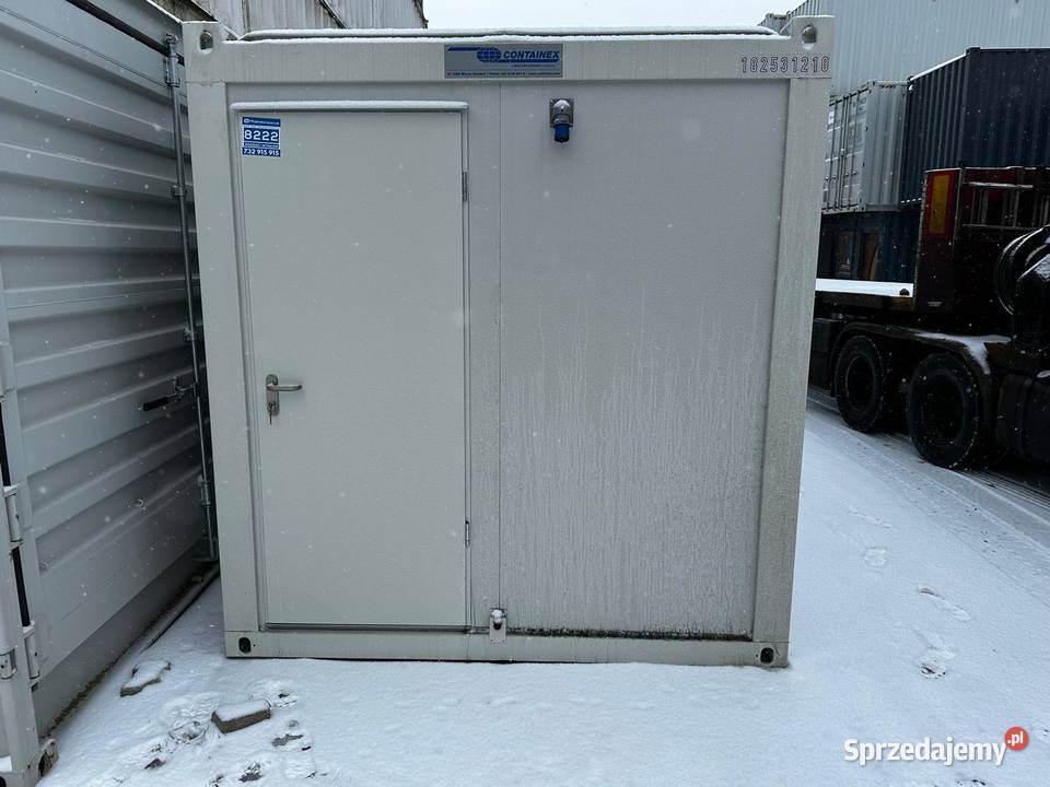 KONTENER BIUROWY SOCJALNY CONTAINEX 25x6 NOWY dolnośląskie Wrocław