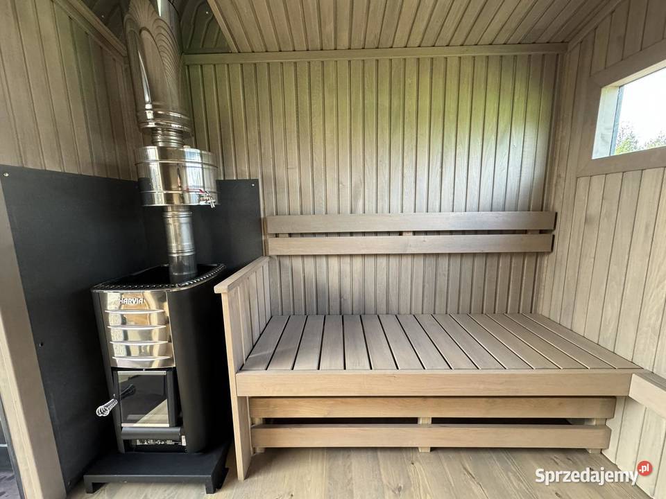Mobilna Sauna Bania Ruska do Wynajęcia Gotowy Puńsk