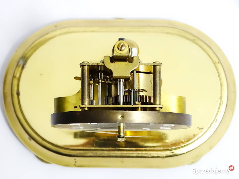 Niemiecki zegar mechaniczny rocznego torsyjny lubelskie Biłgoraj