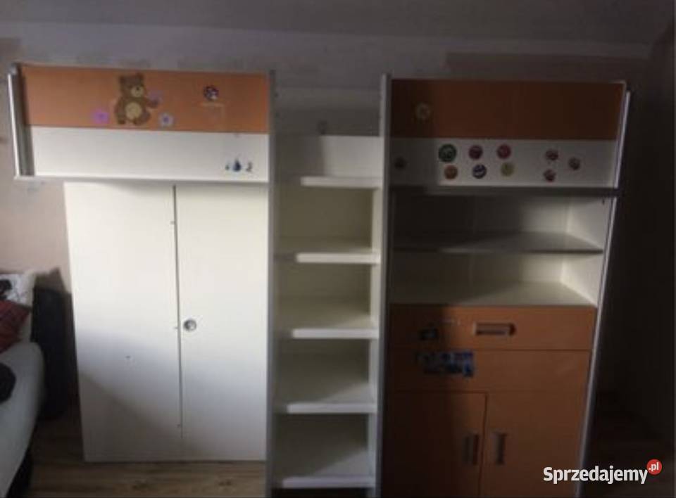 Łóżko piętrowe szafa Sobota sprzedam