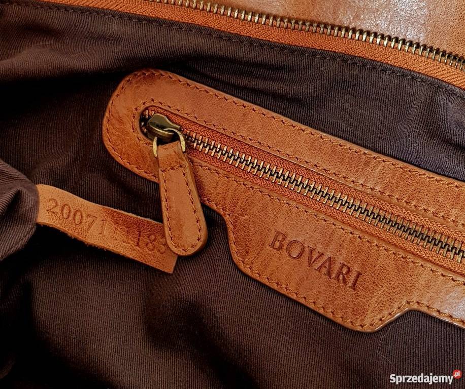 SKÓRA NAT BOVARI BAG ORYGINAŁ SER TOREBKA BOVARI kujawsko-pomorskie Bydgoszcz sprzedam