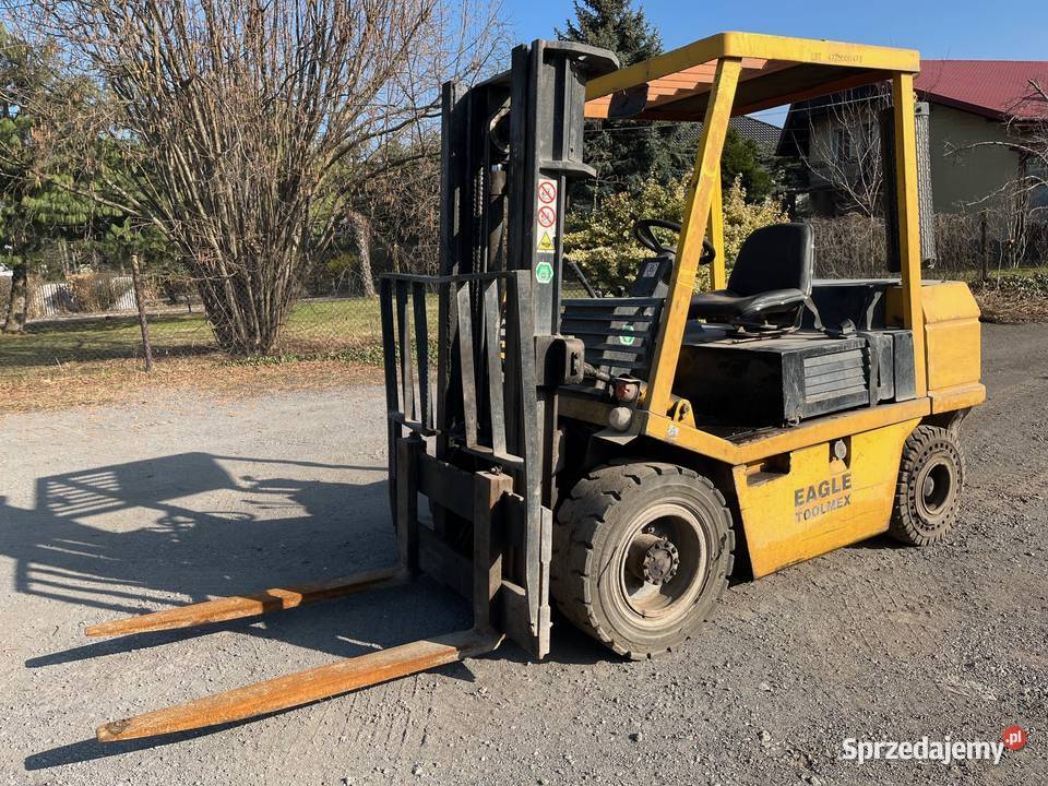 wózek widłowy Suchedniów Eagle 35t diesel Częstochowa sprzedam