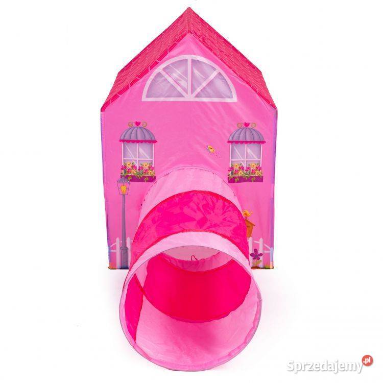 Namiot domek z tunelem namiocik plac zabaw Bielsk Podlaski