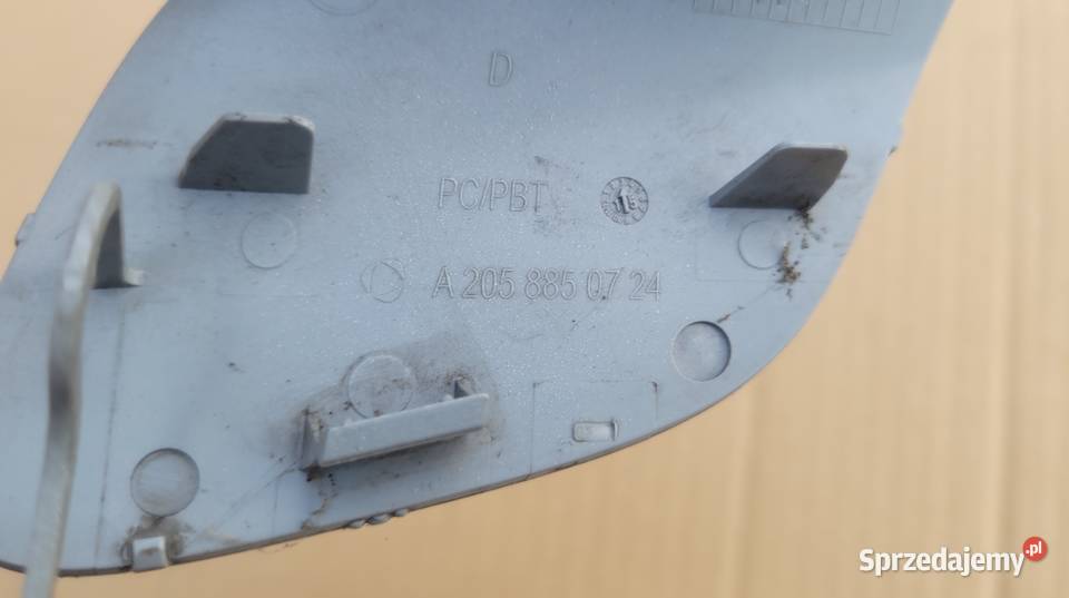 MERCEDES W205 AMG ZAŚLEPKA HAKA ZDERZAKA PRZÓD śląskie Ruda Śląska