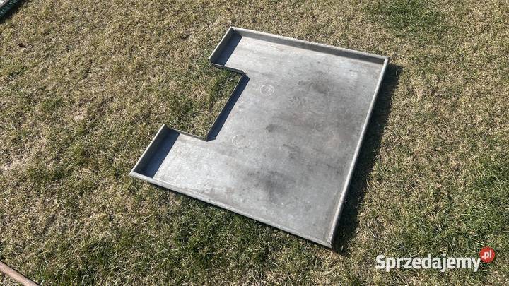 Blacha ocynkowana pod piec węglowy drzewny kozę Akcesoria i części do kominków Sufczyn