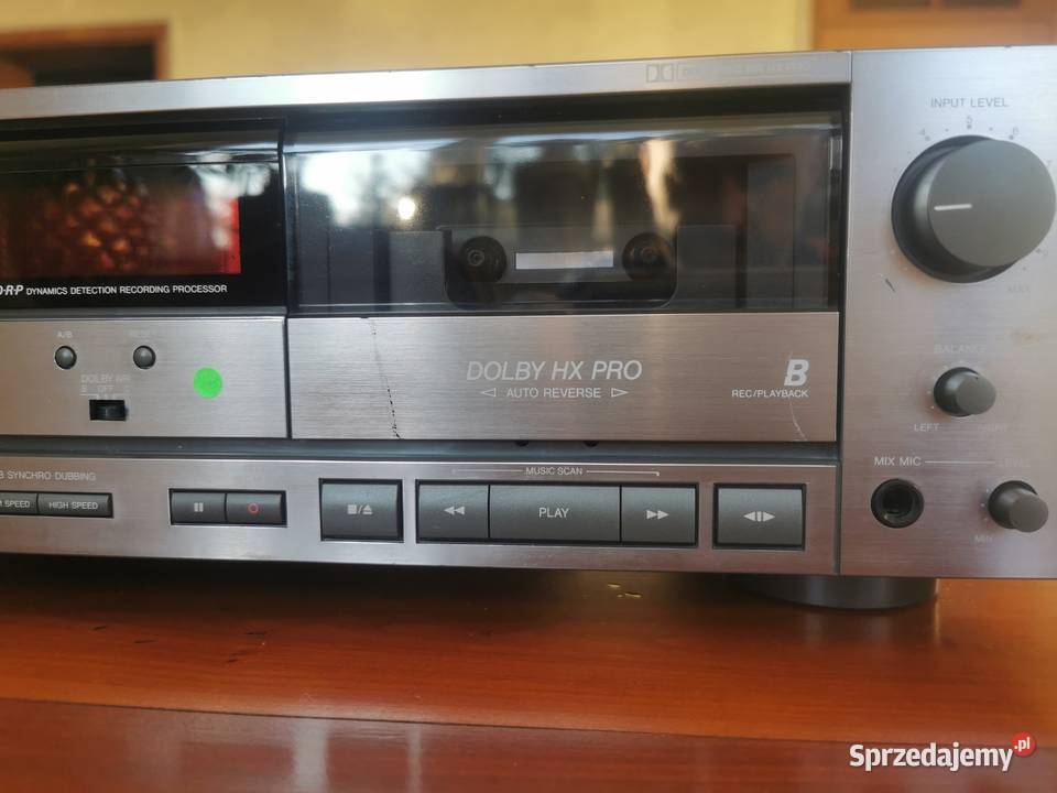 JVC stereo cassette deck TDW 505 Elektronika Mielec sprzedam