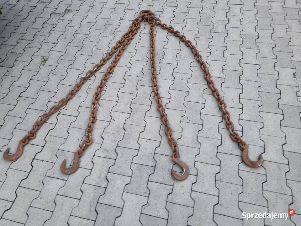 Zawiesie Zawiesia Łancuchowe 4 Haki 18 oczka 7 Skawina