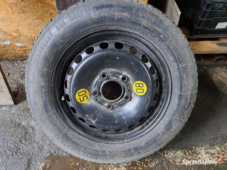 Koło dojazdowe bmw 15