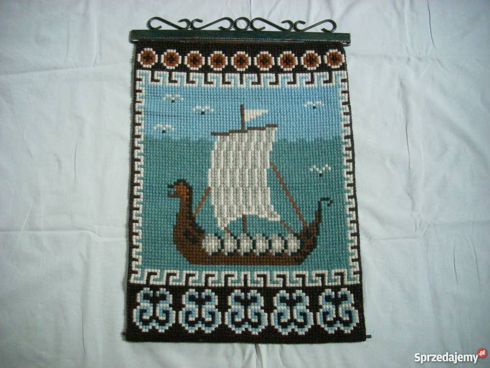 Gobelin Obraz Łódź Morze Antyki, Sztuka, Kolekcje