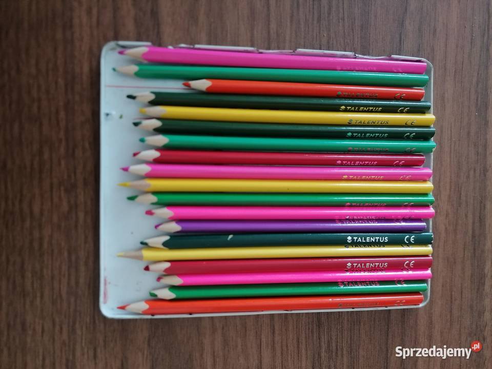 Kredki ołówkowe trójkątne TALENTUS łódzkie
