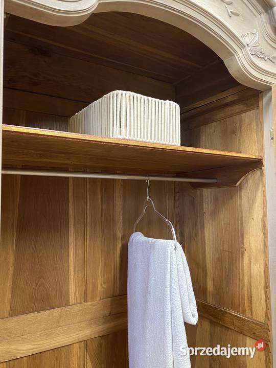 Szafa kremowa 3drzwiowa LUDWIK XV Francja 1908 mazowieckie Warszawa