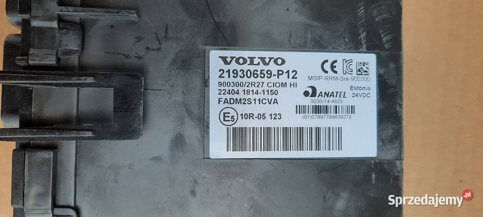 Sterownik Kaseta VOLVO FH 21930656 P12 ciężarowe Staszów