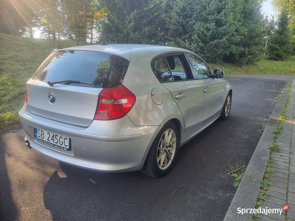 BMW E87 120i benzyna klima czujniki parkowania śląskie Bielsko-Biała